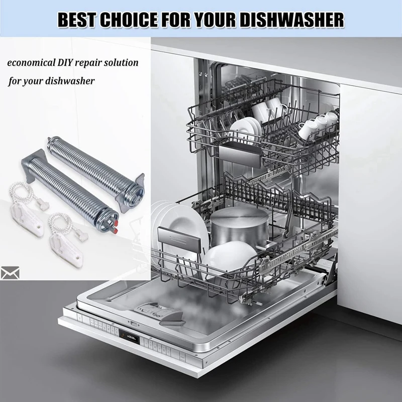 X17A 2025 ترقية جديدة 00754866   طقم زنبرك كابل لباب غسالة الأطباق لأجزاء مفصل باب غسالة الأطباق/ثرمادور/جاجيناو