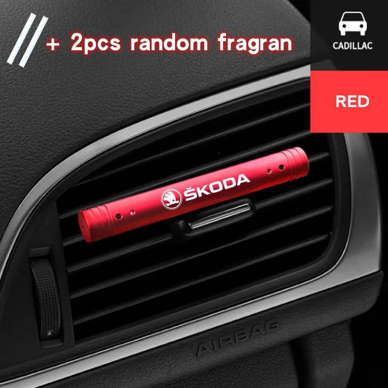 Car New aromatherapy stick for Skoda octavia 2 a7 a5 rapid fabia yeti superb KAMIQ KAROQ kodiaq SCALA citigo virs Accessories