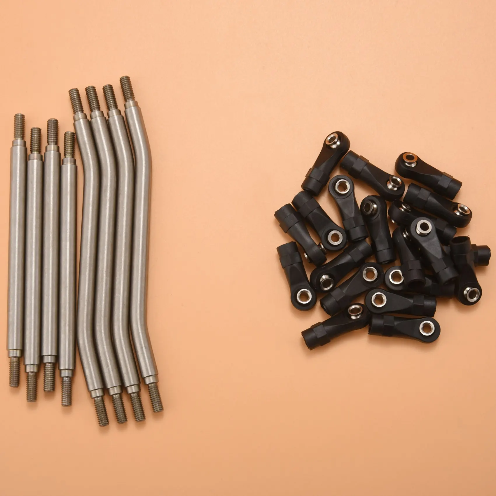 

A48U Metal Suspension Link Rod Linkage Steering Pull Rod for Axial Capra AXI03004 1/10 RC Crawler Car Upgrade Parts