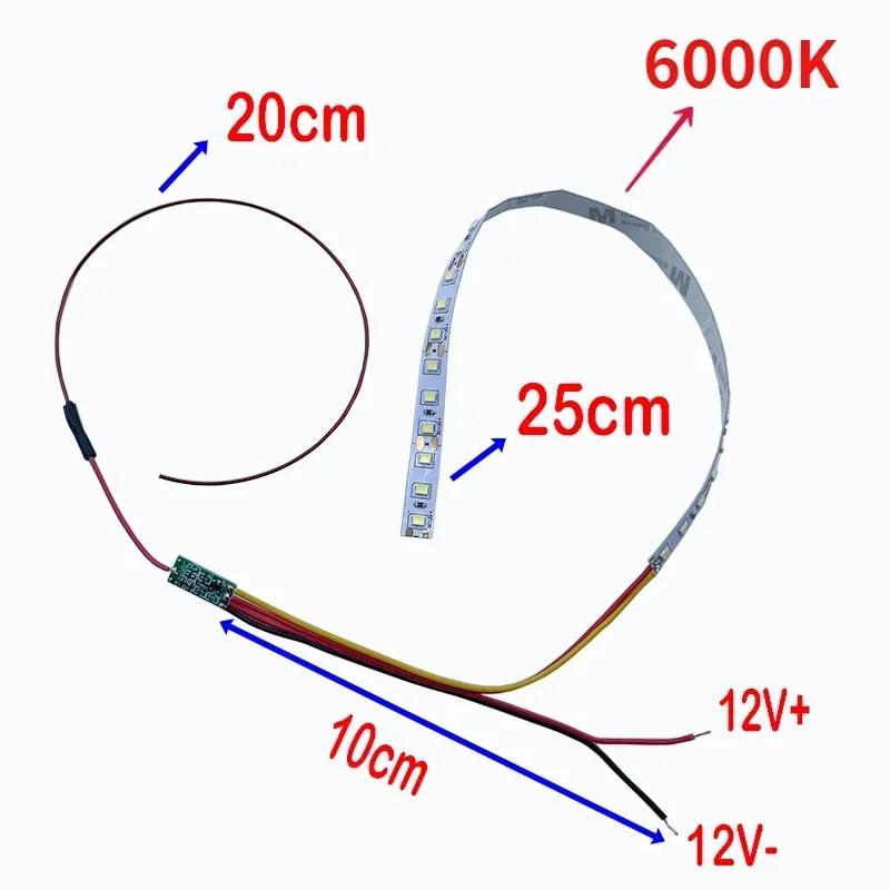 MagicFlow Invisible Touch Switch for River Table DIY - 0.5-3CM Penetration, DC3.7V-24V  2.5A Max (Non-Metal Wood/Glass/Arcylic)