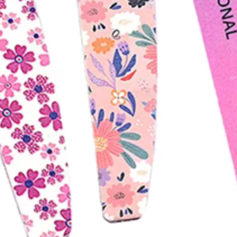 ตะไบเล็บมืออาชีพ 1 ชิ้น อุปกรณ์ขัดเงาเล็บ ตะไบเล็บสองด้าน ความละเอียด 100/180 สำหรับดูแลเล็บมือ