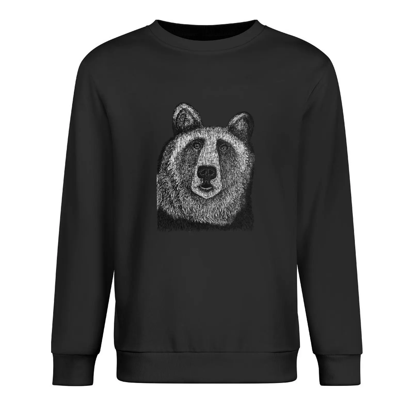 

Bear sketch Pullover korean style clothes tracksuits men's sweat-shirt autumn clothes autumn sweatshirt