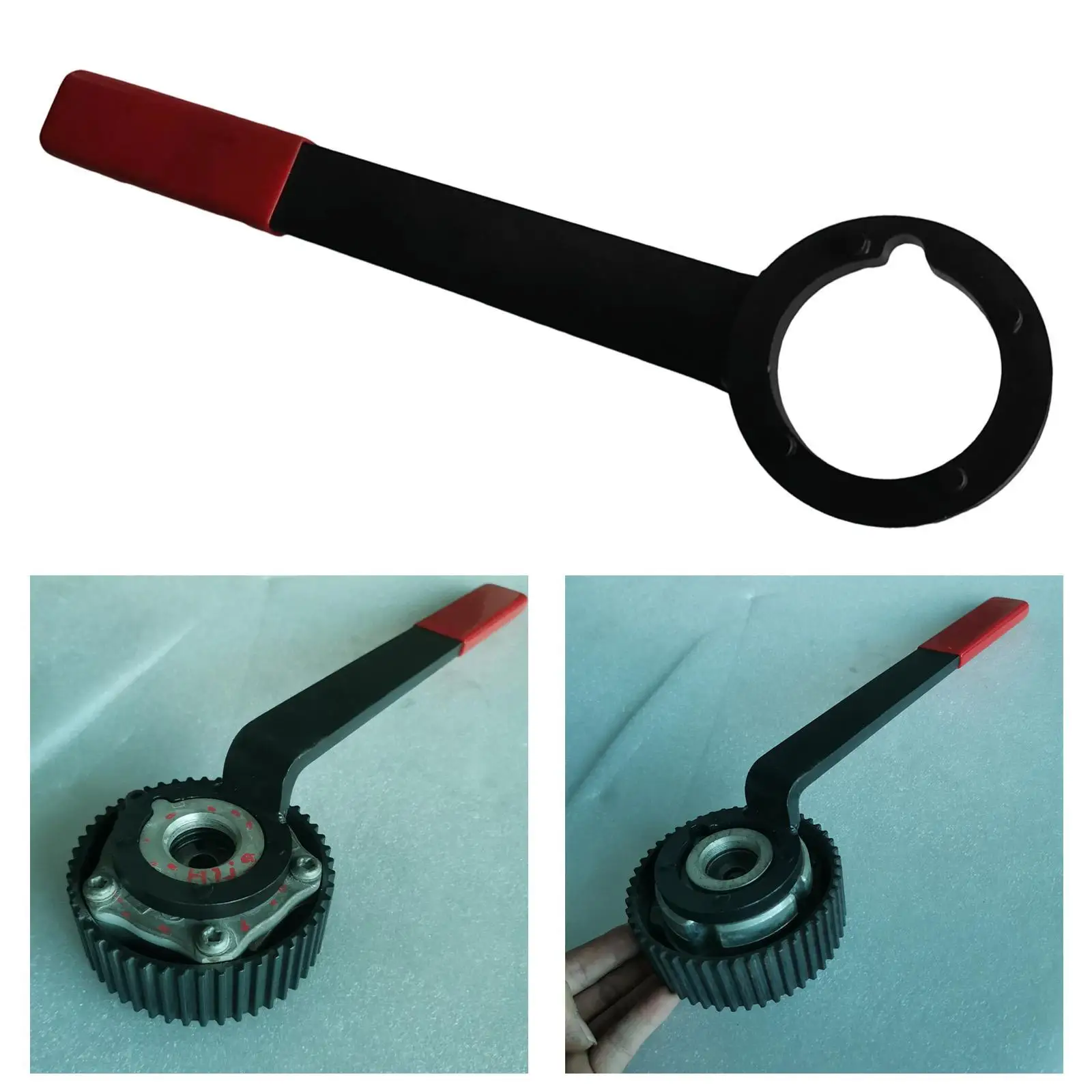 

Держатель шкива ремня ГРМ двигателя распределительного вала Прецизионный инструмент для звездочки коленчатого вала для Volkswagen EA211