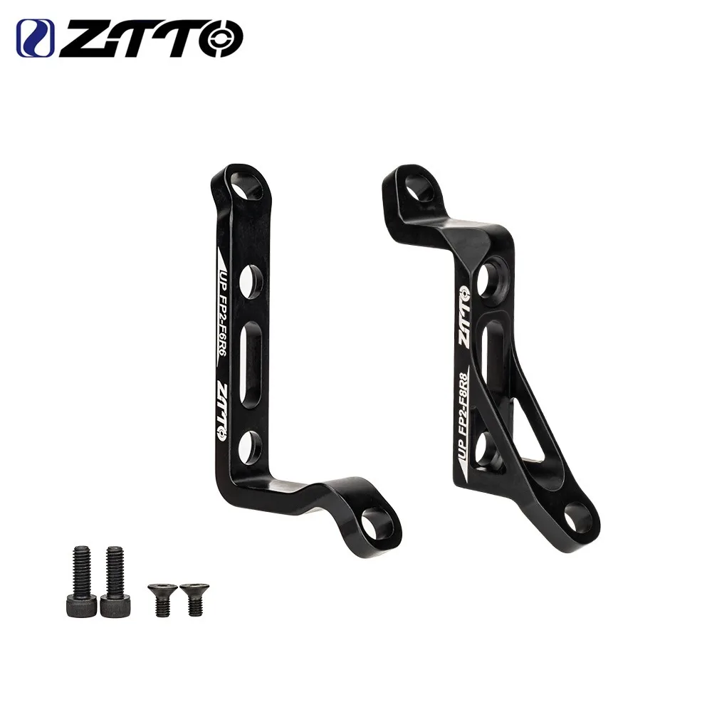 

New ZTTO Bike Disc Brake Adapter PM To FM Front & Rear Disc Brake Caliper Mount Adapter Bicycle Parts for 160 180mm Rotor