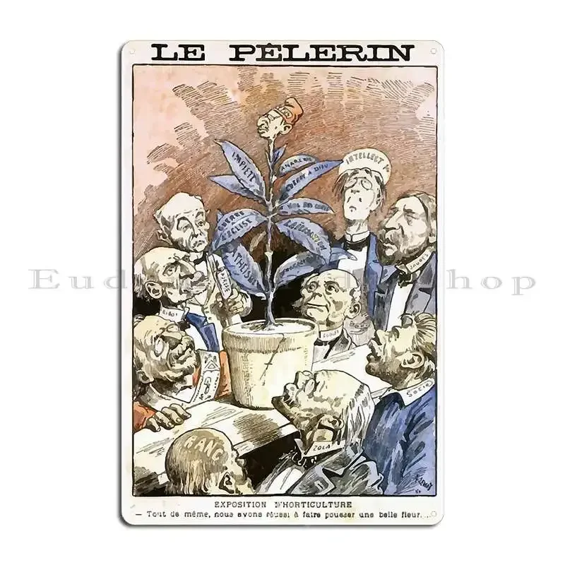 Achille Lemot P%C3%A9lerin Metal Signs Wall Decor Wall Cave Living Room Pub Design Tin Sign Poster