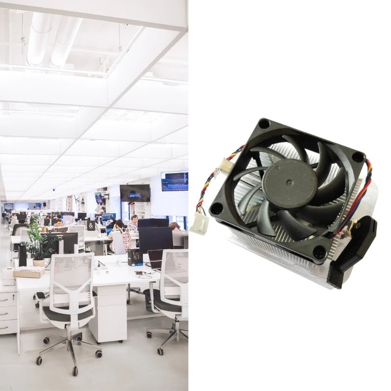 CPU Cooler CPU Radiator Low Noise Operation Aluminium Heat Sink Cooling Fan Silent CPU Fan for AMD AM2 AM3 AM4