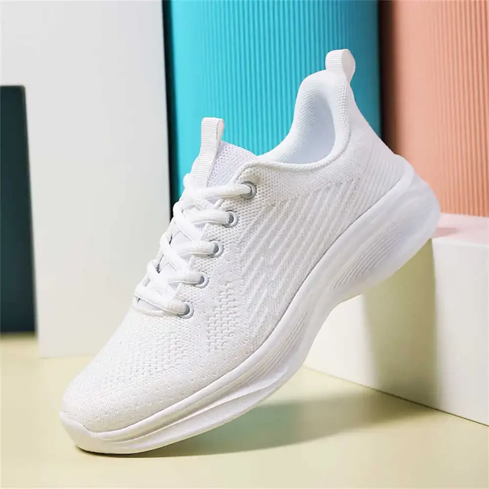 Plus Size Thick-heeled Women Outdoor Boots Running Kawaii Sneakers Summer Sports Shoes Women Casuals Famous Brand Wide Fit