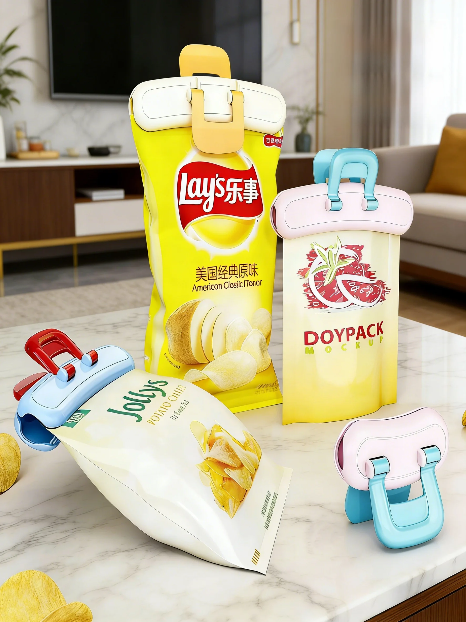 Food Storage Recommendations - Direkomendasikan oleh Profesional Organizer: Penjepit Penyegel