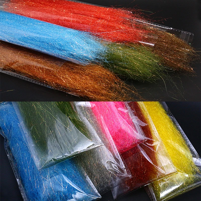 رويال سيسي 15 لون اختياري صافي 7 جرام/الحزمة فلاش فاتنة الألياف غريب الشعر غريزة الألياف باكتيل بديل يطير ربط المواد