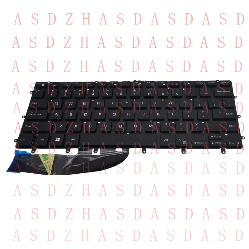Z  Keyboard With Backlit Fit For Dell Precision 5510 5520 5530 5540 GDT9F New