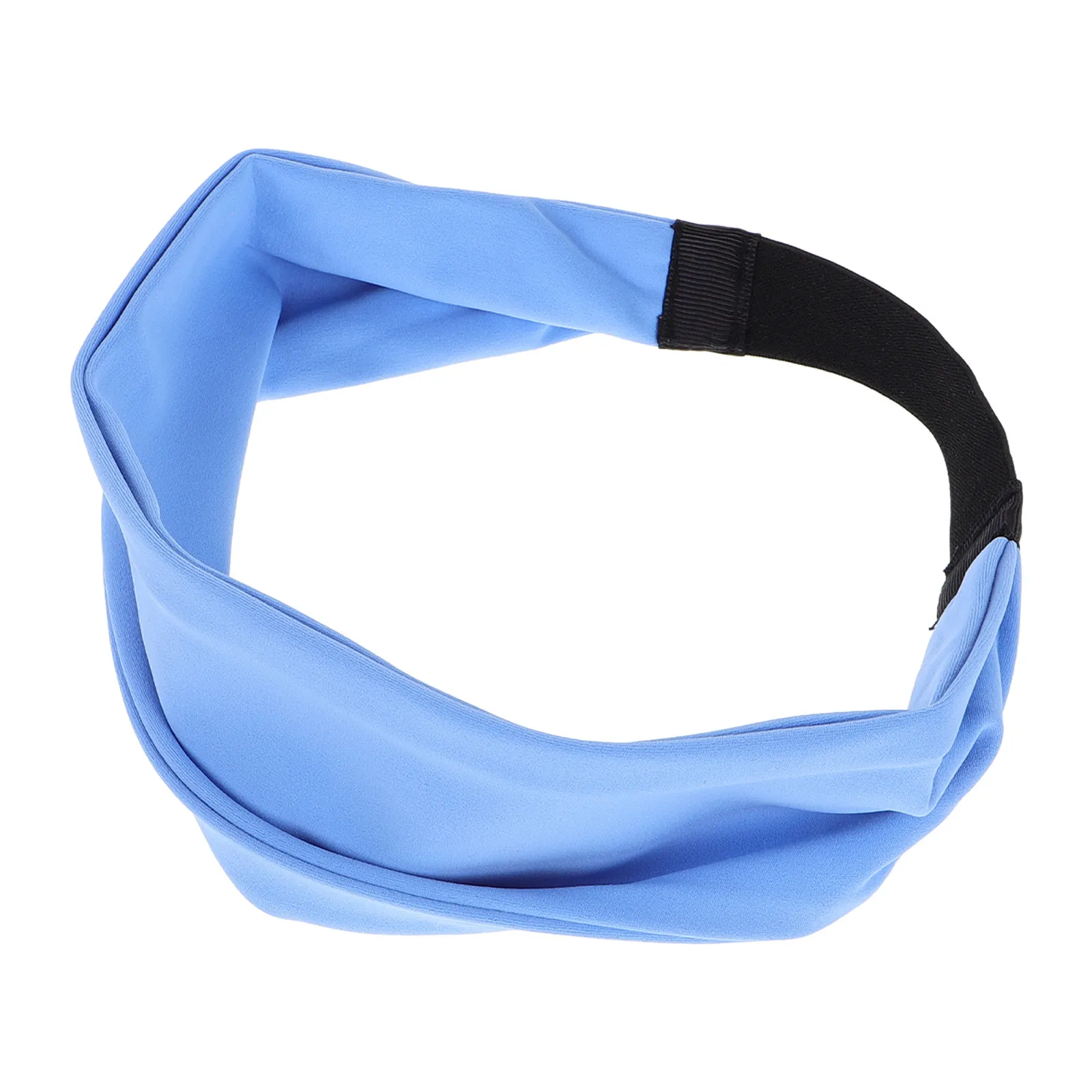 Soft Elastic Wide Headband for Running, Yoga, Fitness – Non-Slip Sweatband for Workout & Daily Use