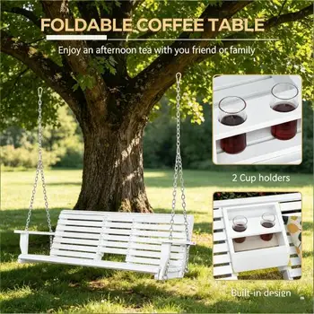 Wooden Porch Swing 6