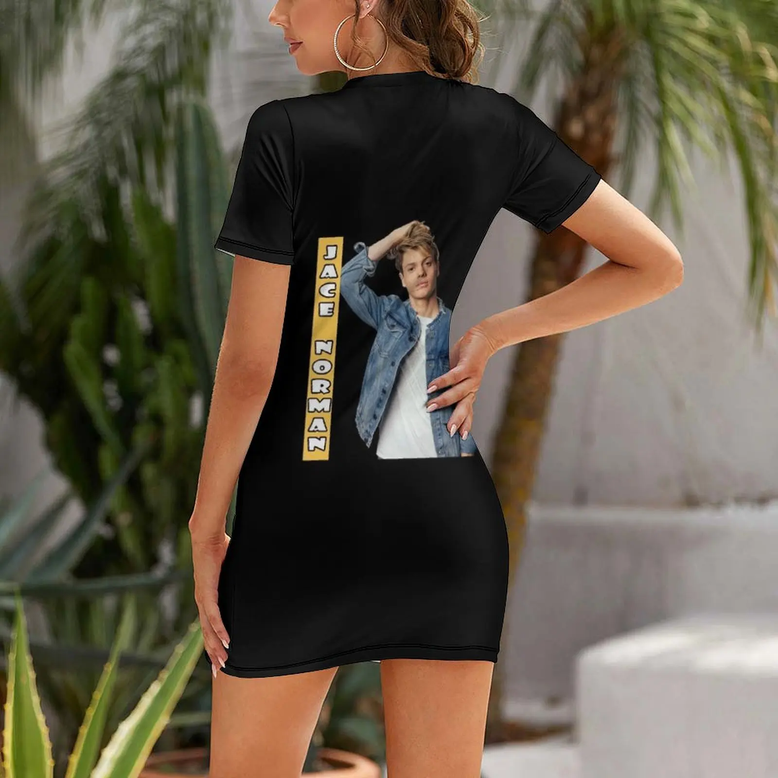 Jace Norman T-shirts cadeau voor fans, voor mannen en vrouwen, cadeau moederdag, vaderdag jurk met korte mouwen schattige jurk