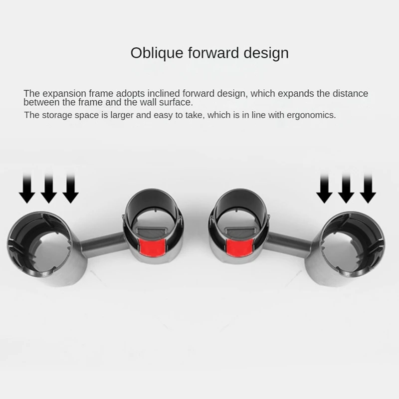 Dyson v7/v8/sv10/sv11掃除機アクセサリー,ヘッドチップ,ストレージ,延長ラック,充電スタンド用の収納ホルダー