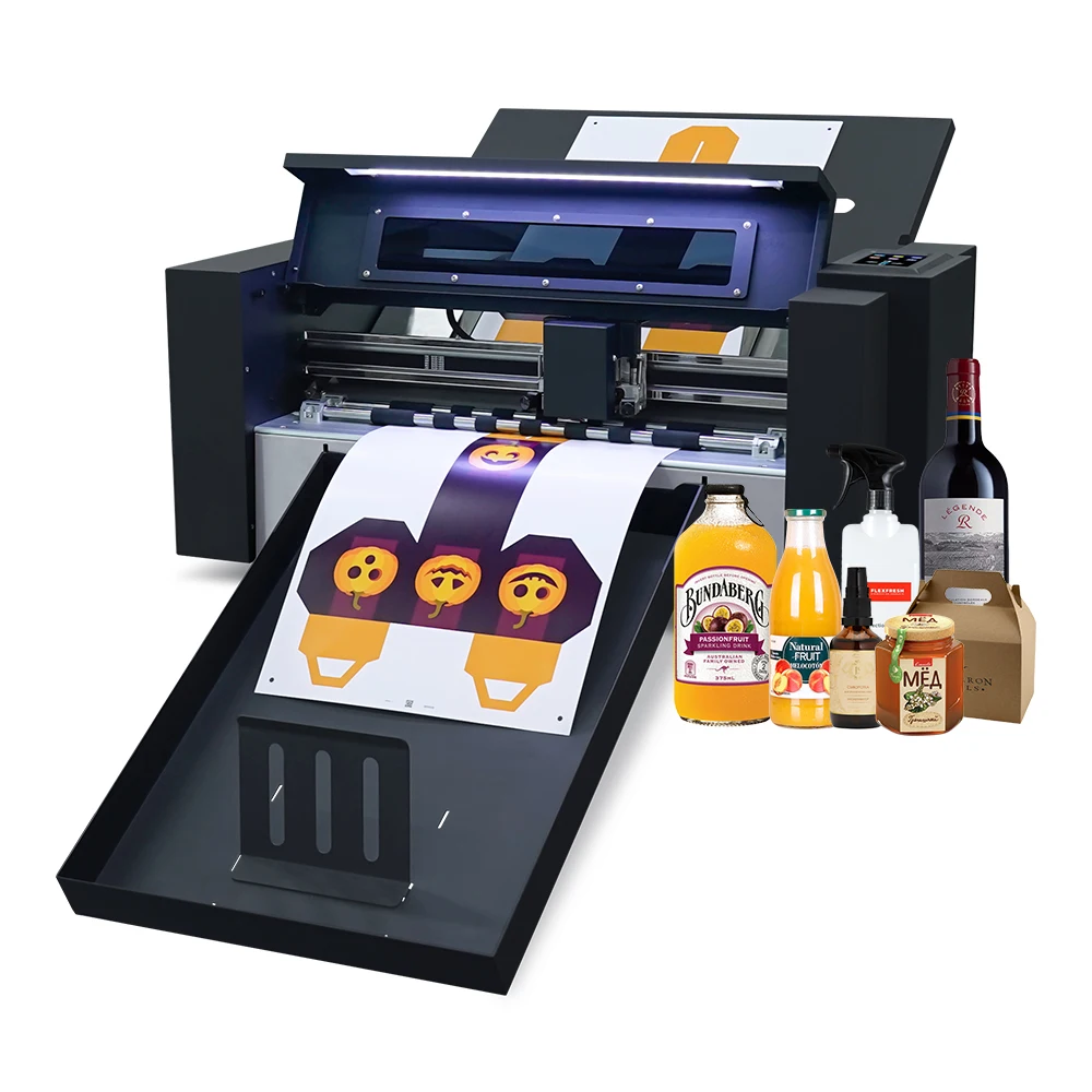 Servo Model Self Adhesive Vinyl Sticker Cardboard Paper A4 A3 A3+ Sheet Cutting & Creasing Dual Head Label Die Cutting Plotter