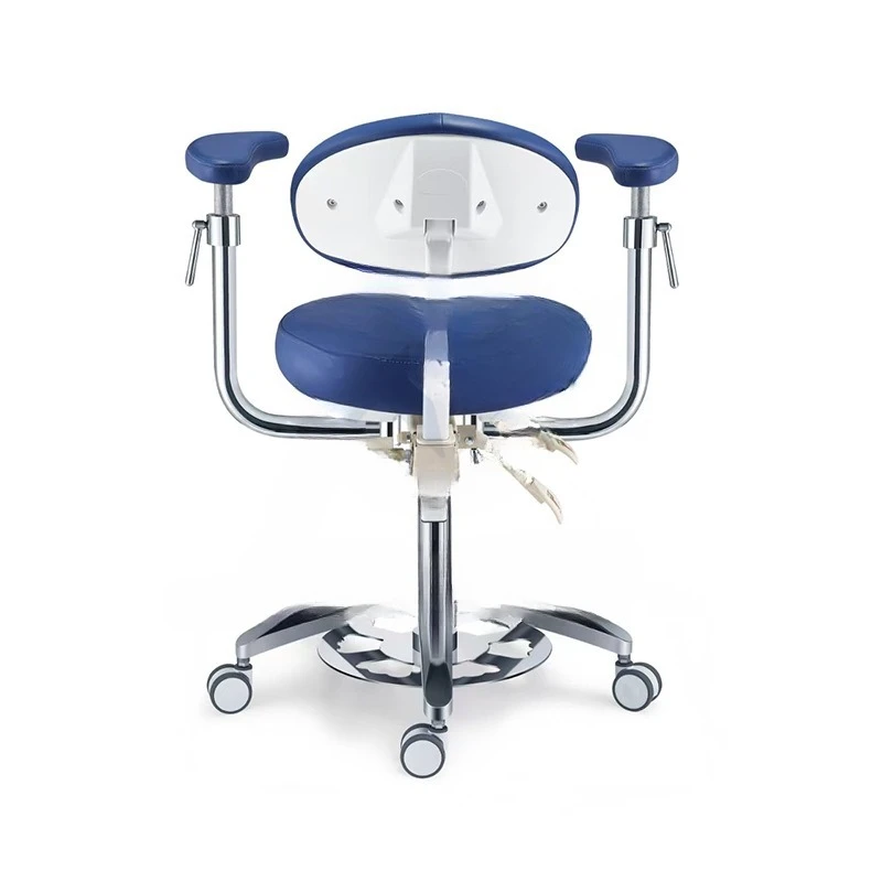 

Office Chair Double Armrest Back Chair Foot Control Multifunctional Hairdressing Chair