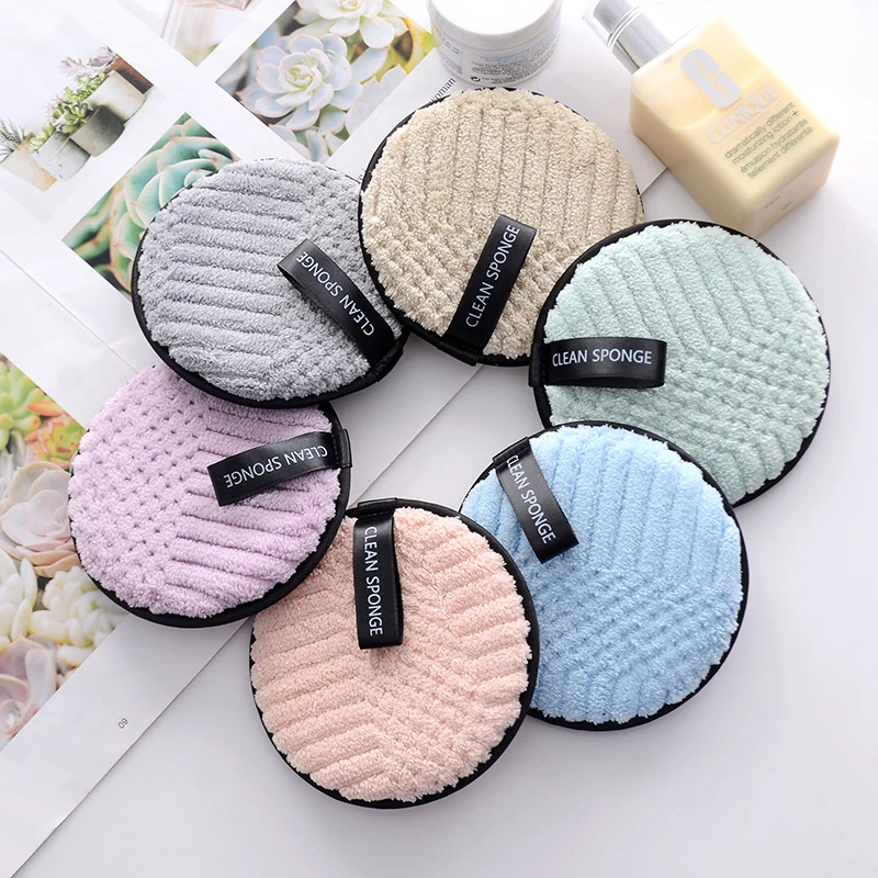 1pcs Microfiber Make Up Remover Pads Reusable Face Towel Washable Cotton Pads Make-Up Wipes Cloth Cleansing Puff Skin Care Tool