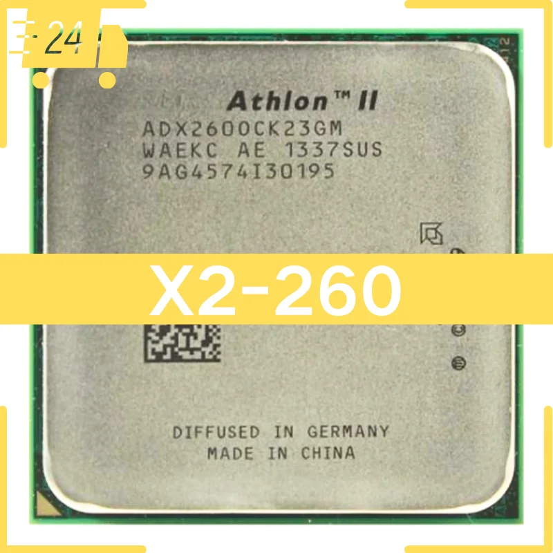 

Athlon II X2 260 X2-260 3.2Ghz/Socket am3 am2+/938 pin/Dual-Core