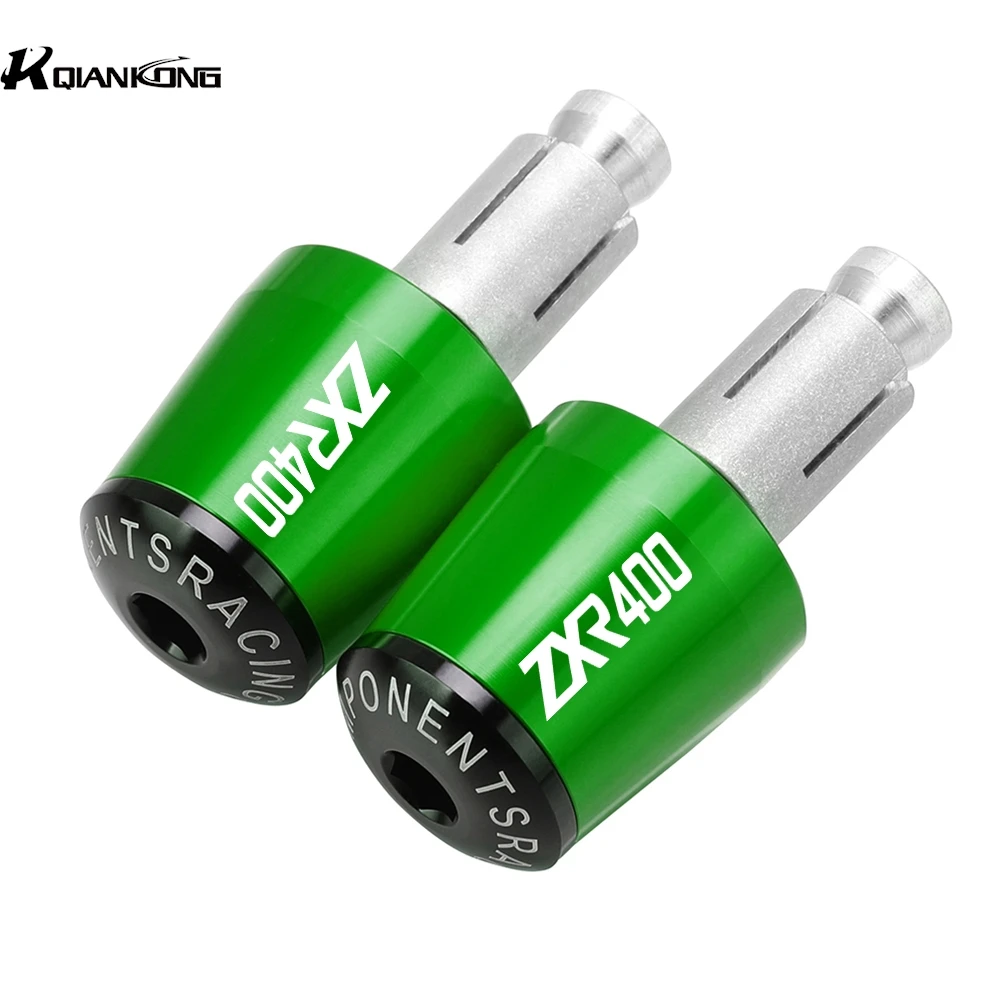 FOR KAWASAKI ZXR400 allyeaRs ZXR 400 2020 2021 Handlebar Gear Balanced Plug Slider Handlebar Grips Cap Handle Bar Cap End Plugs