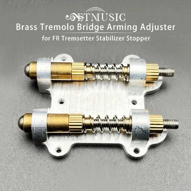 

Electric Guitar Brass Tremolo Bridge Brass Arming Adjuster for Guitar Tremolo Stabilizer Stopper Guitar Parts