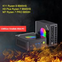 GMKtec Oculink Mini PC K11 K8 Plus M7 AMD Ryzen 9 8945HS R7 8845HS 6850H 2*USB4 2*DDR5 2*2.5G LAN Gaming PC Computer Windows 11