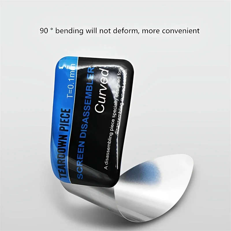 1-20 قطعة الهاتف المحمول منحني شاشة LCD Spudger افتتاح حدق بطاقة أدوات رقيقة جدا مرنة الهاتف المحمول تفكيك الصلب المعادن