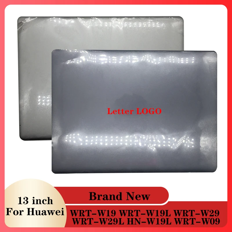 Новые ноутбуки, задняя крышка ЖК-экрана для Huawei MateBook 13, WRT-W19 WRT-W19L WRT-W29, WRT-W29L, серебристо-серый чехол для компьютера