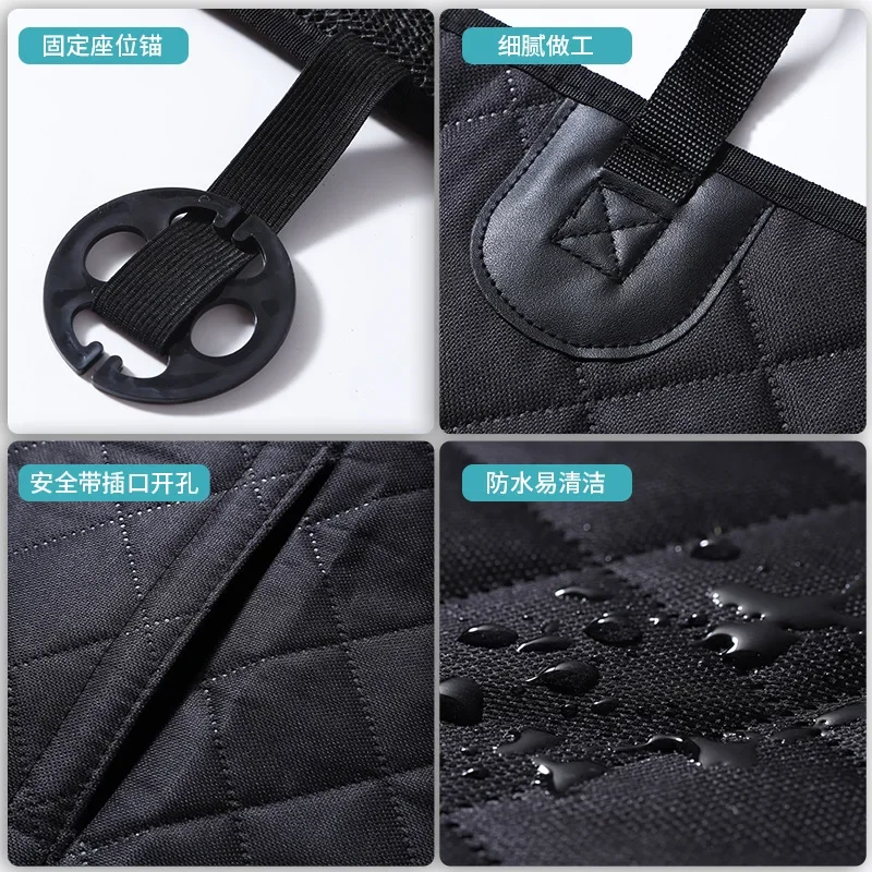 Car Cargo Liner Car Pet Waterproof Anti-fouling Rear Seat Cover Universal SUV Removable Washable Interior Isolated Cargo Liner - Image 5