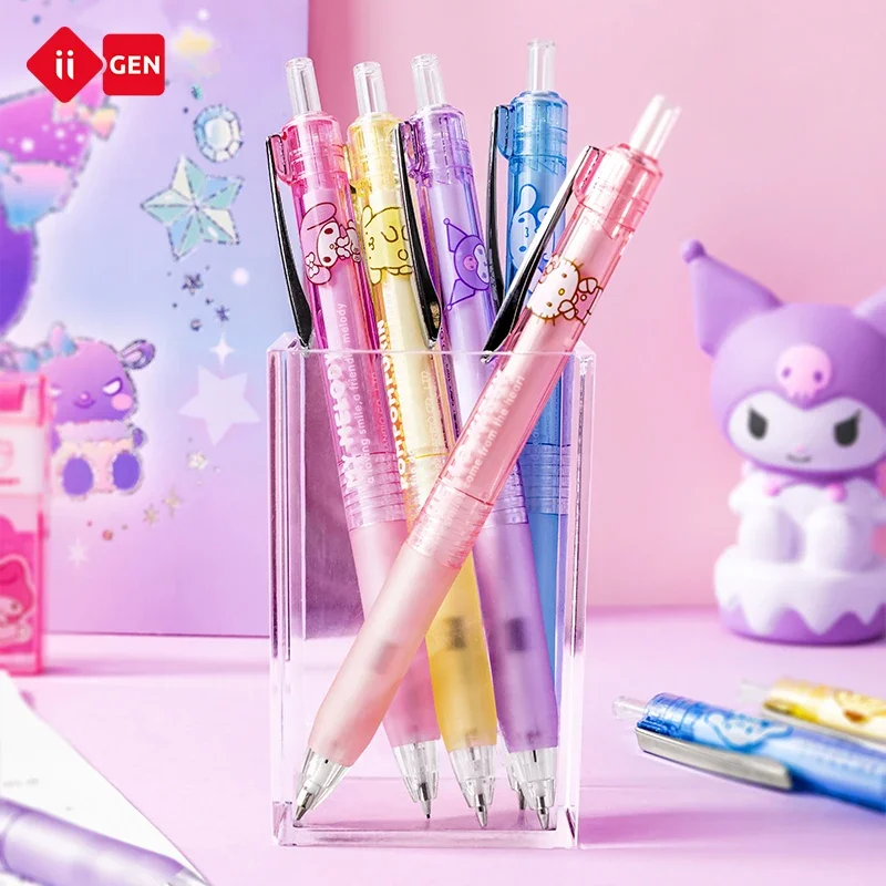 Hello Kittk Creativity Cartoon Mechanical Pencil Student Soft Grip Hand Guard 0.5mm Constant Core Good Looks Stationery Gifts