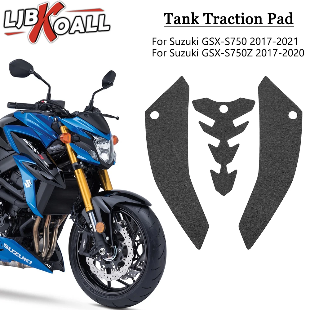 

GSX-S 750 Motorcycle Decals Tank Traction Pad Side Knee Grip Protector Decal Stickers For Suzuki GSX-S750 GSX-S750Z 2017-2021 20