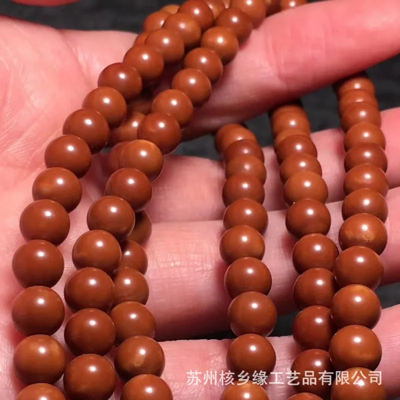 Nut Tipped Bead Loose round Accessories Bracelet Olive Hu Guang Lanyard Spacer Beads Necklace Circ