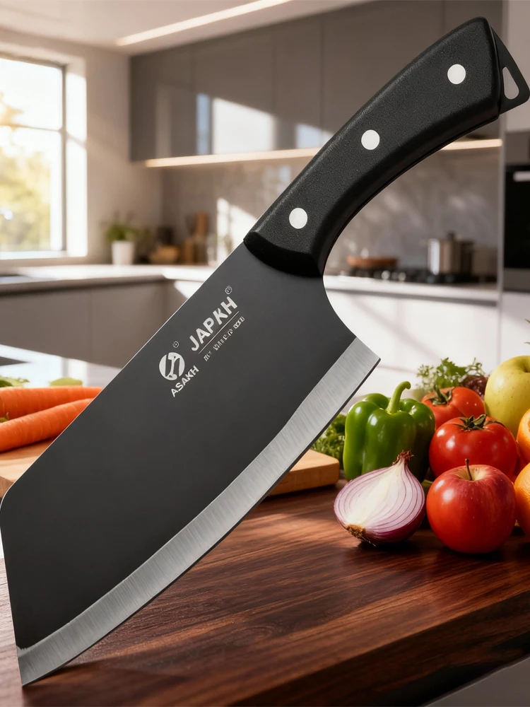 Edelstahl-Küchenmesserset - Ultrascharfe & Leichte Kochmesser für Fleisch, Gemüse, Obst - Unverzichtbare Kochwerkzeuge