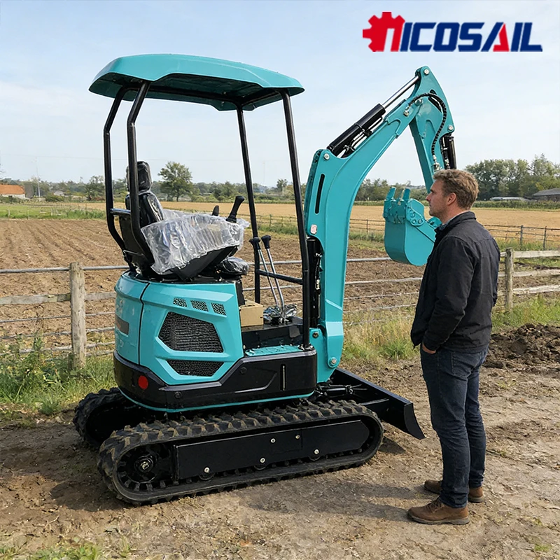 

1.8Ton Mini Excavator For Trenching Low Maintenance Cost Compact Excavator For Long Service Life