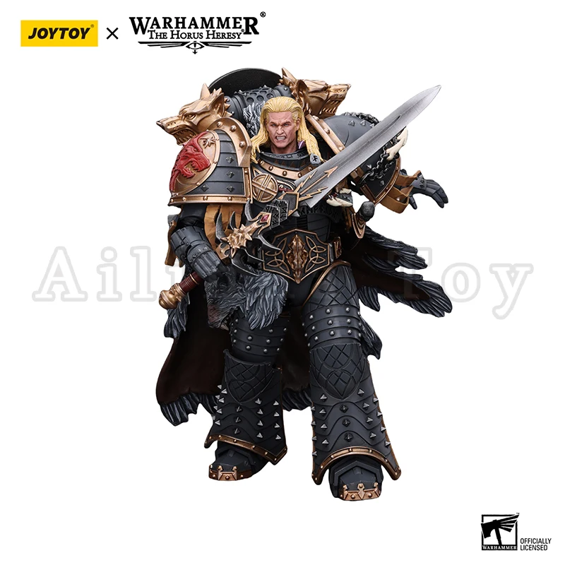 JOYTOY 1/18 Action Figure The Horus Heresy Space Wolves Leman Russ Primarch of the VIth Legion Anime Model Toy