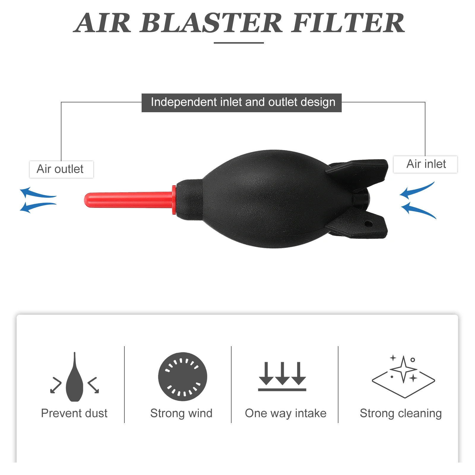 

2pcs Camera Lens Air Blower Dust Cleaner For Keyboard Laptop Phone Powerful Precision Airflow Easy Grip Portable Cleaning
