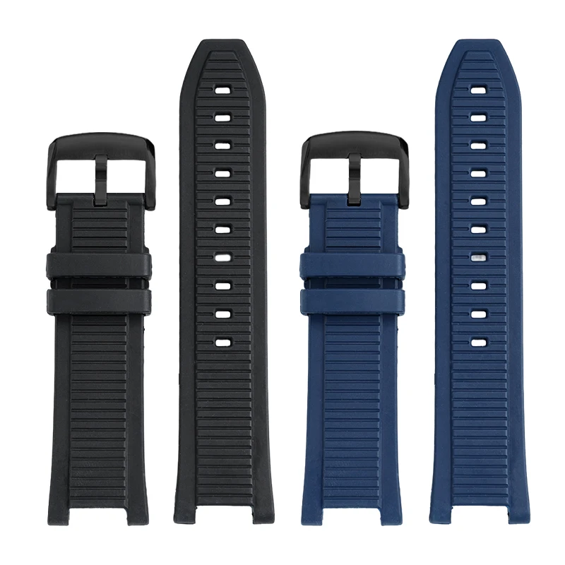 24 مللي متر حزام مطاطي لتيسو 1853 T-Race T141.417A T141.427 سيليكون الرياضة حزام الساعات T141 الرجال الشق حزام ساعة مقاوم للماء