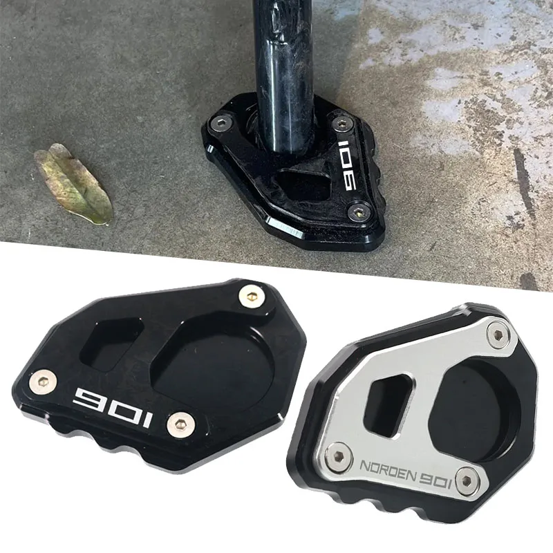 

Выдвижная ножка для мотоцикла CNC, боковая подставка, удлинительная опорная пластина, подставка для Husqvarna 901 Norden 901 Norden901 2021 2022