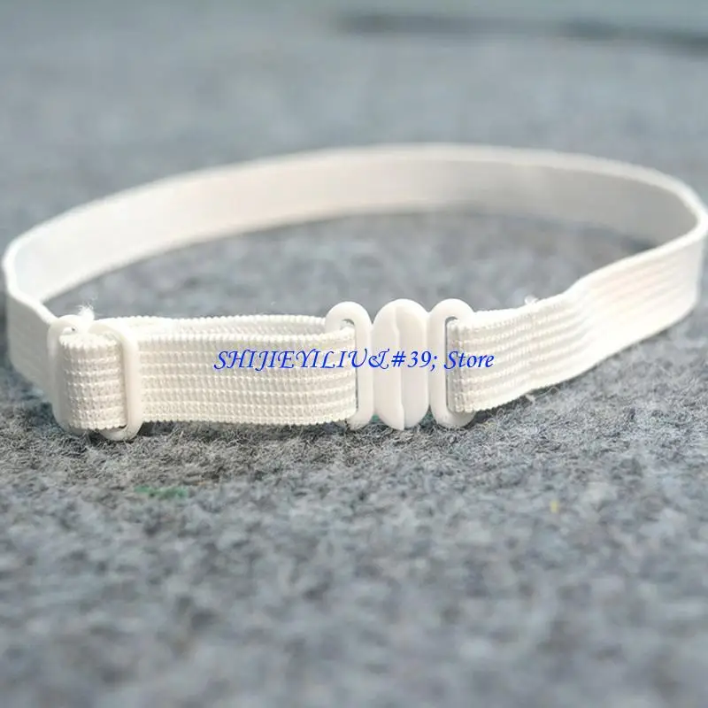 E21F 10Pcs Adjustable Bow Tie Extension Straps Belt for All Type of Bowties Adult Kids Bowknot Necktie Accessories with Clips