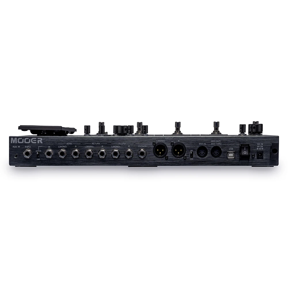 MOOER ตัวประมวลผลหลายเอฟเฟกต์กีตาร์ GE300ซินธ์แอมป์โมเดล108 preamp รุ่น164เอฟเฟกต์การบันทึกลูป (30นาที)