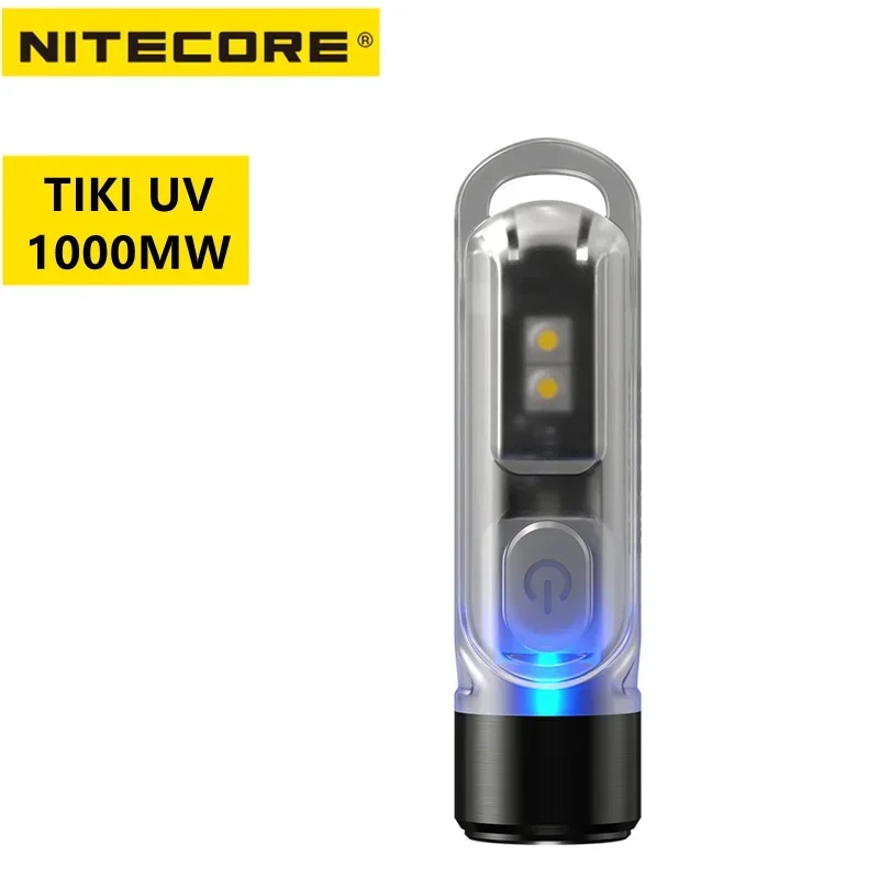 NITECORE TIKI Keychain Light 300Lumens USB Rechargeable Built-in battery Super Bright EDC Mini LED Flashlight