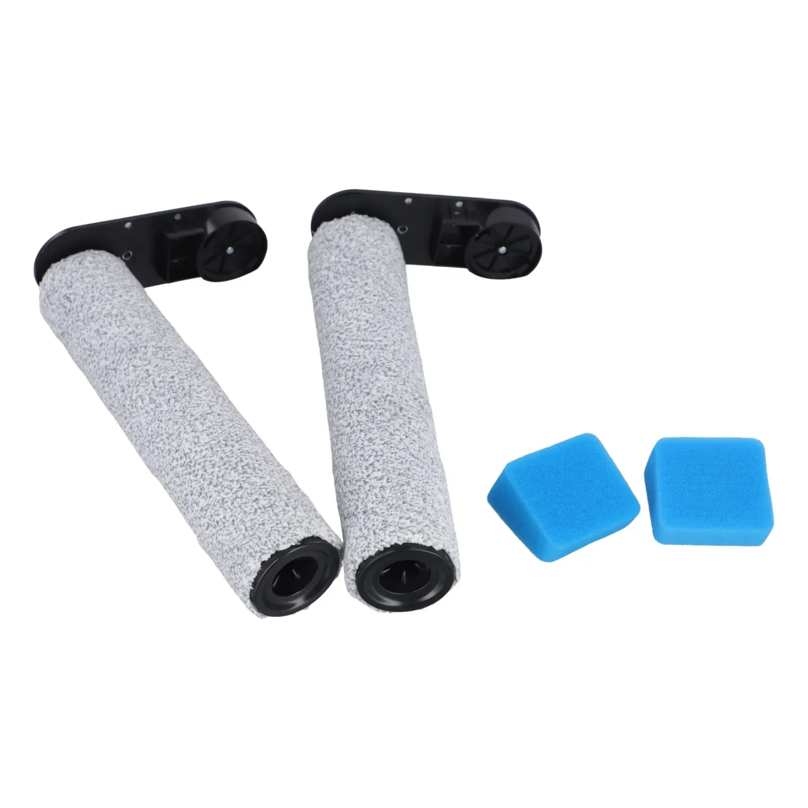 1 Juego de cepillo y esponja para Eureka NEW430 para JONR ED12, cepillo de doble uso en seco y húmedo, rollo de esponja, accesorios para aspiradora