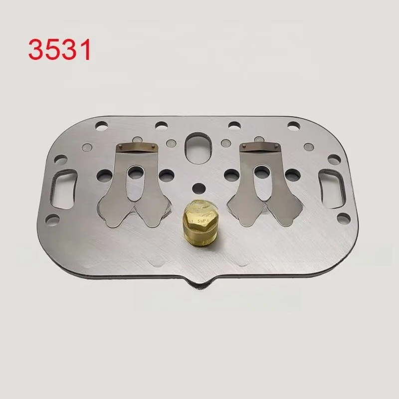 Refrigeration compressor valve plate complete