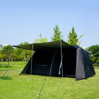 Sunscreen Roof tent Automatic tent 8-10 people Team building Camping tent Outdoor portable camping Picnic Rainproof
