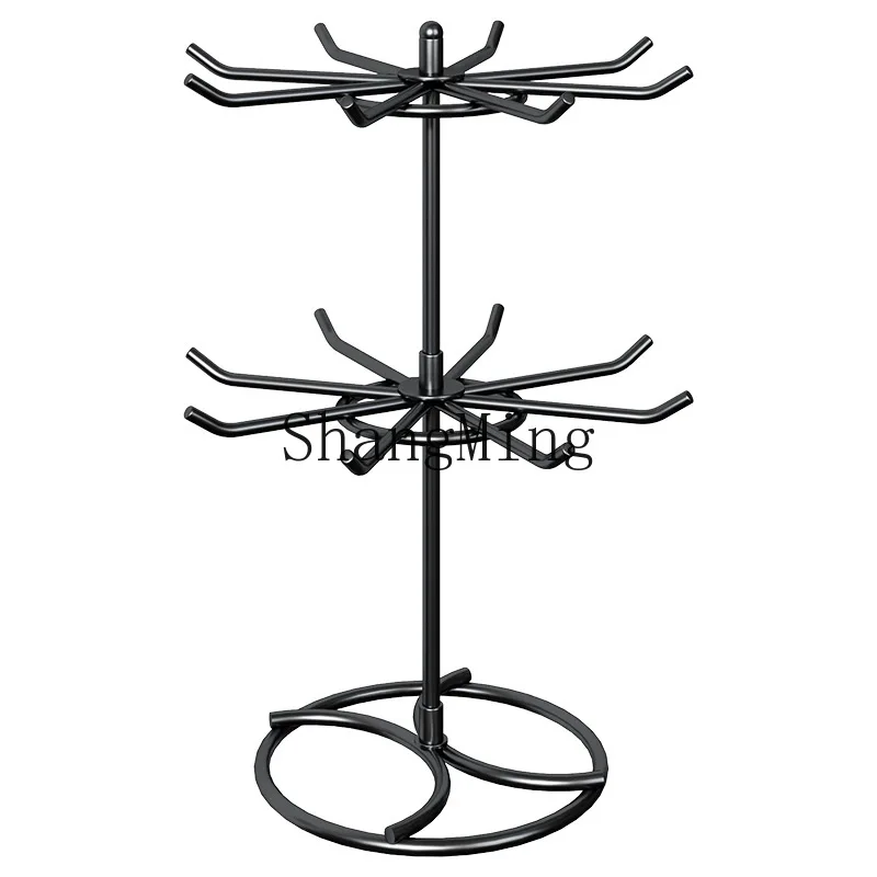 

Вращающаяся подставка для украшений PYH: настольный органайзер для ювелирных изделий, подставка для серег и браслетов