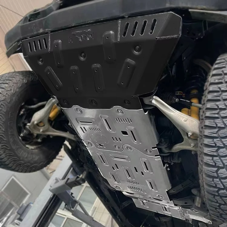 A full set of high-quality chassis anti-skid plates, for undercarriage protection of cars, SUVs, off-road vehicles