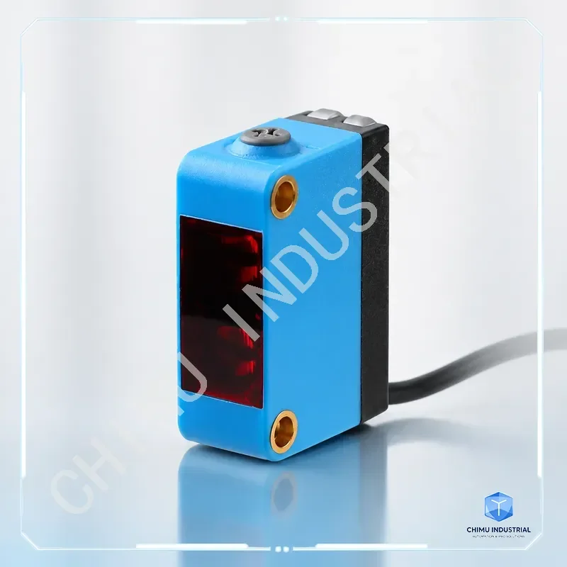 【CHIMU INDUSTRIAL】 for E3Z-D61 Photoelectric Sensor NPN Diffuse Reflection 2m Adjustable Range