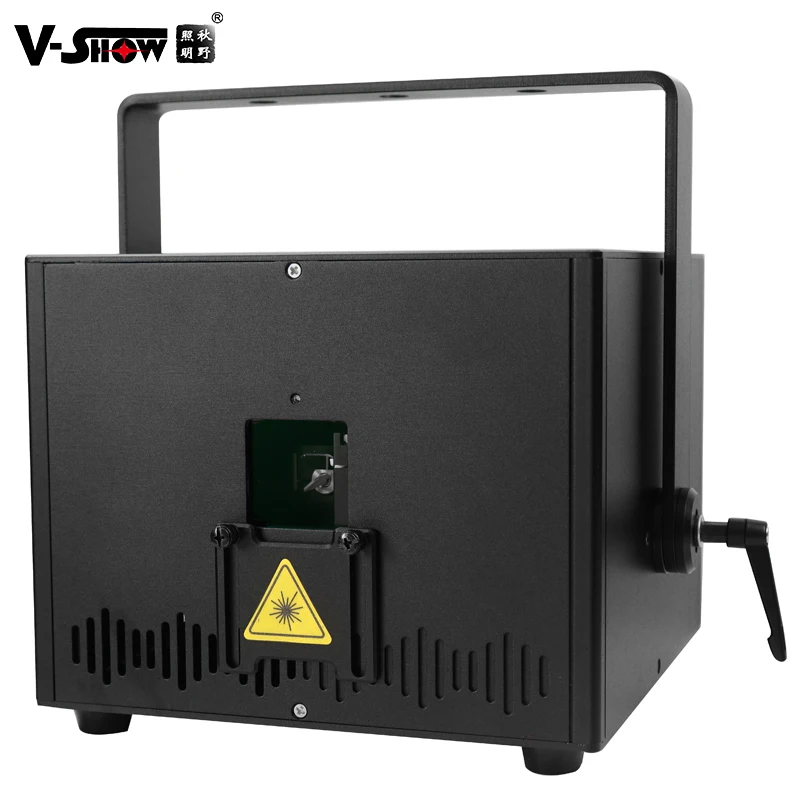 VSHOW 10W RGB Animation Silnet Laser Fanless Satge Light Programmable Projector Dj Light For Bar Disco Church