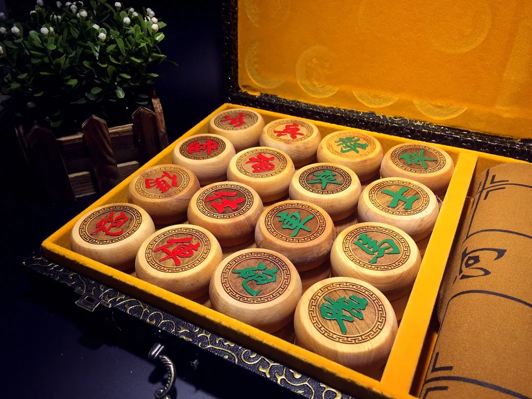 Echiquier-exquis-double-dragon-en-bois-de-santal-veritable-sans-cire-coffret-cadeau-de-luxe-jeu-d'Echecs-chinois
