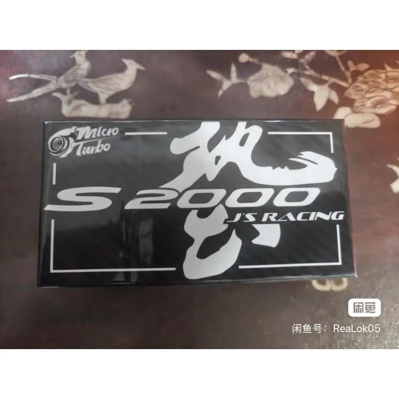 Shenzhen Jiuzhou Exhibition's Micro Turbo Honda S2000 JS Racing Carbon Fiber Limited Edition 1:64 Alloy Model Car