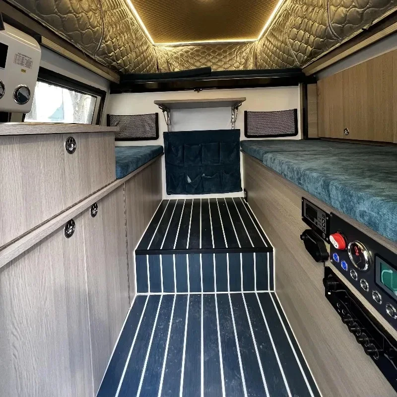 All Aluminum Off Road RV Outdoor Camping Modern Slide Out Kitchen Interior Customization Options